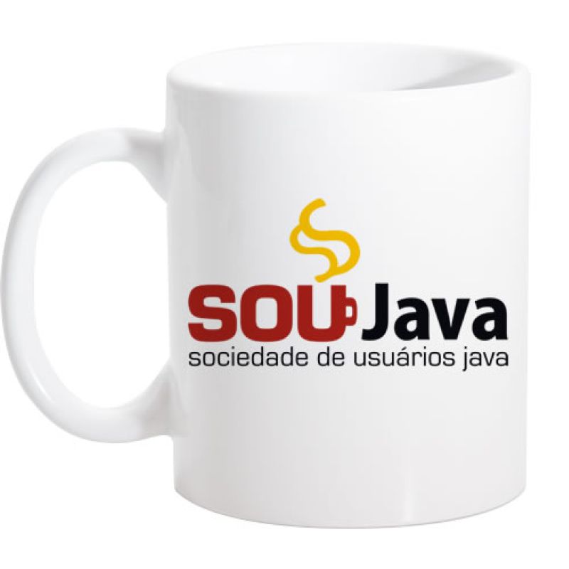 Caneca Cerâmica Sou Java